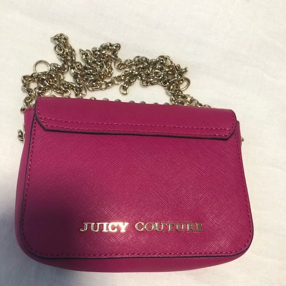 Juicy couture with beautiful Jim Detail, and gold strap, canvas, hot pink - Picture 3 of 9